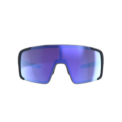 BSG-74 lunnette Chester FLUX BLUE noir briljant