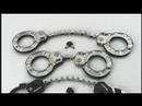 ANTIVOL VELO / TROTTINETTE A MENOTTE MASTERLOCK STREET CUFF L36cm - LIVRE AVEC 4 CLES - NIVEAU SECURITE 9 - HOMOLOGUE FUB 2 ETOILES