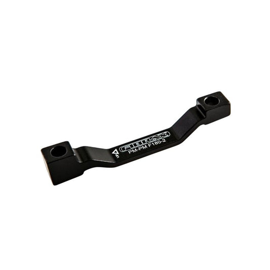 ADAPTATEUR / REHAUSSE FREIN A DISQUE VTT POST-MOUNT AVANT FIBRAX SUR FOURCHE ETRIER 160mm POUR DISQUE 180mm