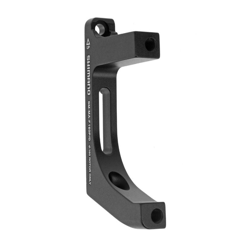 ADAPTATEUR FREIN A DISQUE ROUTE AVANT SHIMANO DISQUE 160mm ETRIER POST-MOUNT SUR FOURCHE FLAT MOUNT