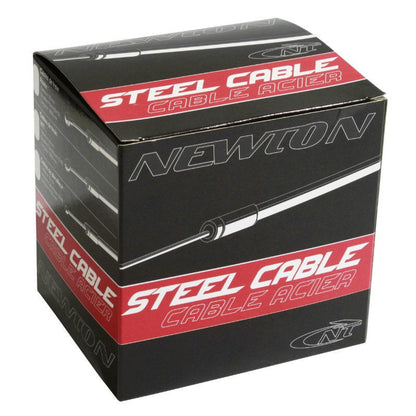 CABLE DE FREIN VTT/WEINMANN NEWTON ACIER 1,80M (BOITE DE 25 CABLES)