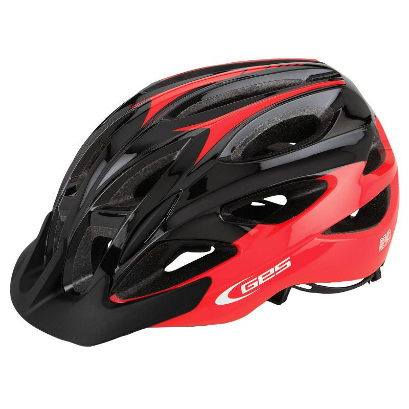 Casque gravel revo noir-rouge
