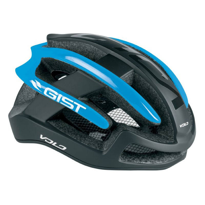 Casque route volo noir -bleu