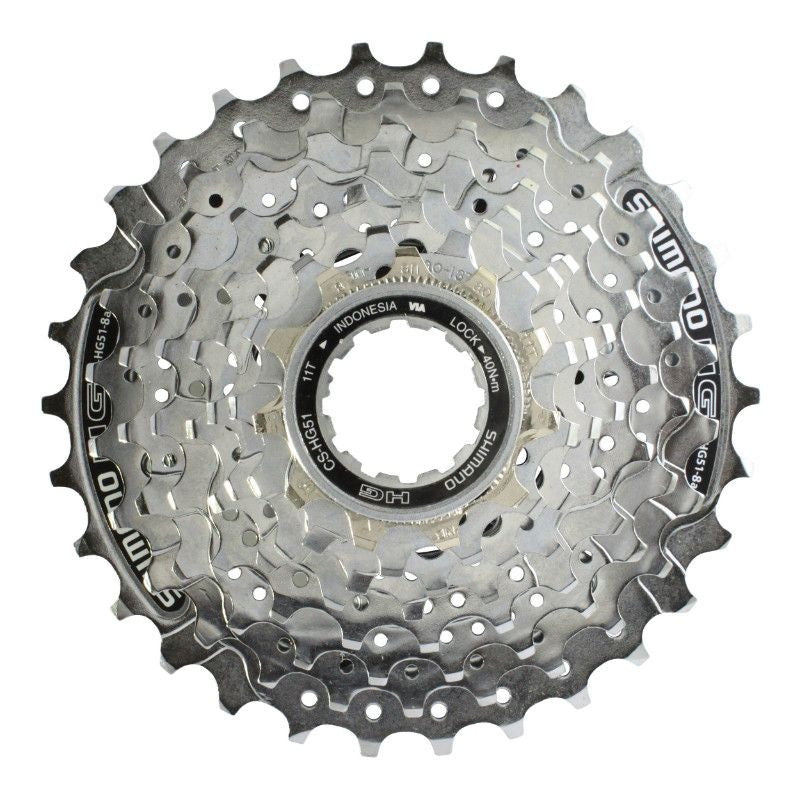 CASSETTE 8V. SHIMANO ALIVIO HG51 11-30 (11-13-15-17-20-23-26-30)