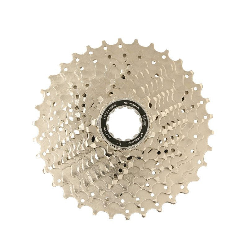 CASSETTE 10V. SHIMANO DEORE 11-34 / TIAGRA 4700 HG500 (11-13-15-17-19-21-23-26-30-34)