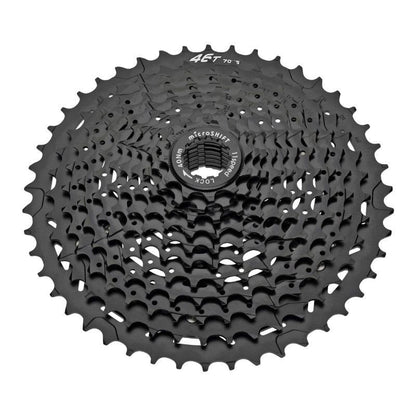 CASSETTE 11V. MICROSHIFT 11-46 POUR SHIMANO/SRAM VTT NOIRE (VENDU A L UNITE) (11-13-15-18-21-24-28-32-36-40-46)