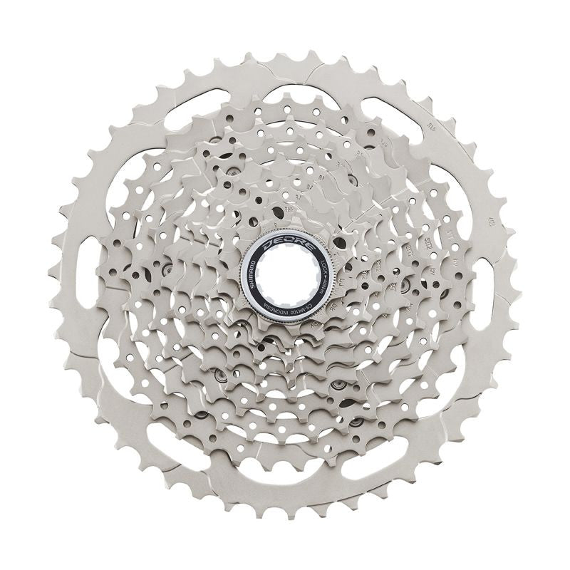 CASSETTE 10V. SHIMANO DEORE M4100 11-46 (11-13-15-18-21-24-28-32-37-46)