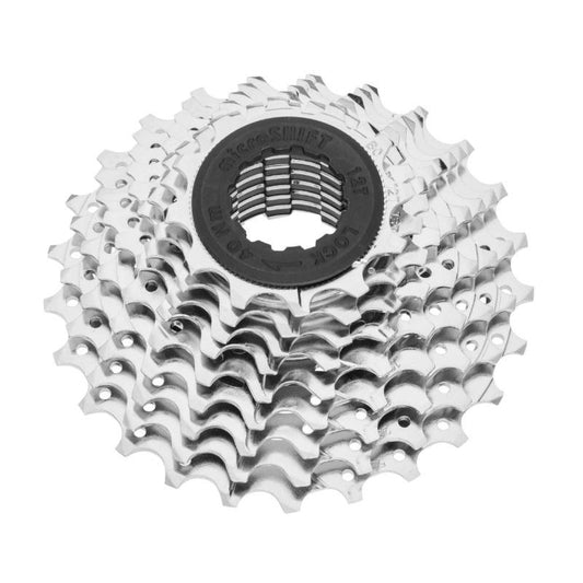 CASSETTE 9V. MICROSHIFT 11-28 POUR SHIMANO/SRAM ROUTE ARGENT (VENDU A L UNITE) (11-12-13-15-17-19-21-24-28)