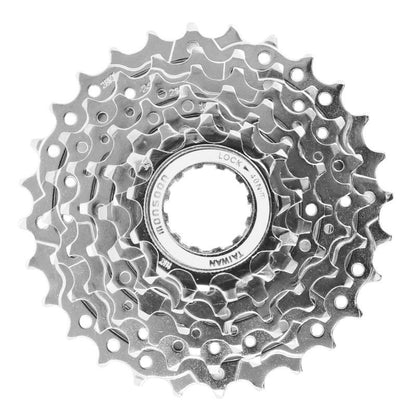 CASSETTE 7V. P2R 11-28 POUR SHIMANO/SRAM VTT ARGENT (VENDU A L UNITE) (11-13-15-18-21-24-28)