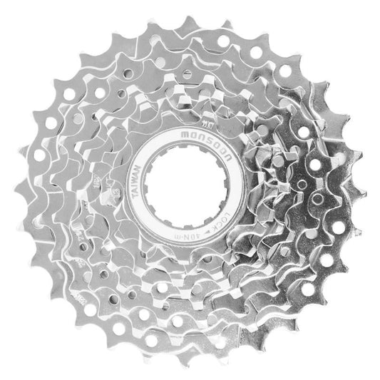 CASSETTE 8V. P2R 11-28 POUR SHIMANO/SRAM VTT ARGENT (VENDU A L UNITE) (11-12-14-16-18-21-24-28)
