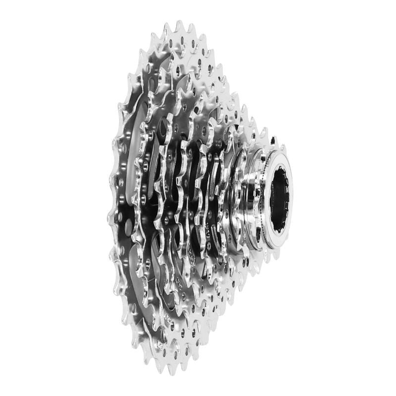 CASSETTE 8V. P2R 11-32 POUR SHIMANO/SRAM VTT ARGENT (11-13-15-18-21-24-28-32)