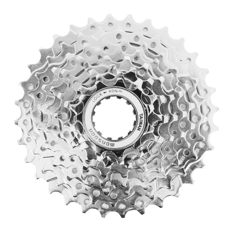 CASSETTE 8V. P2R 11-32 POUR SHIMANO/SRAM VTT ARGENT (11-13-15-18-21-24-28-32)