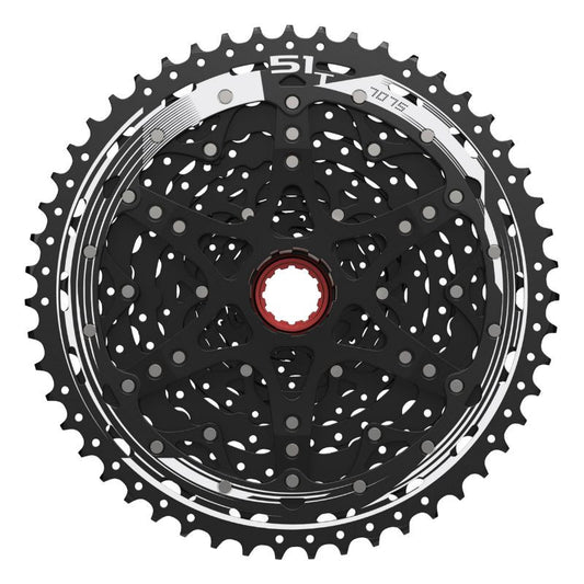 CASSETTE 11V. SUNRACE MX8 11-51 VTT POUR SHIMANO NOIR (LIVRE EN BOITE)