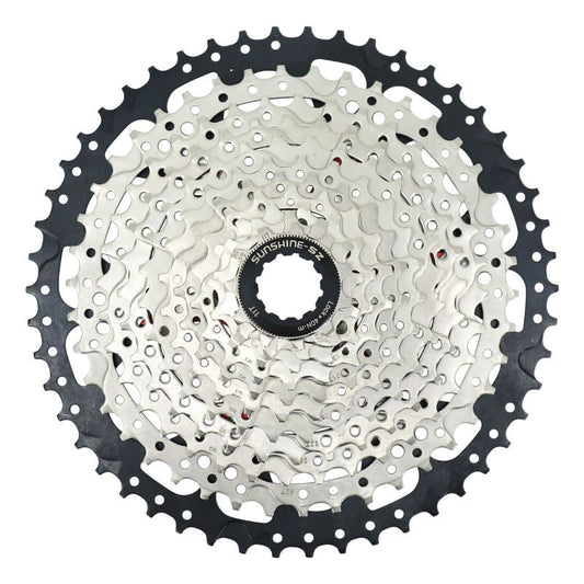 CASSETTE 11V. SHINE 11-50 POUR SHIMANO/SRAM VTT ARGENT (VENDU EN BOITE) (11-13-15-18-21-24-28-32-36-42-50)
