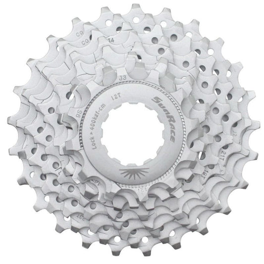CASSETTE 9V. SUNRACE R91 12-25 ROUTE POUR SHIMANO NICKEL (LIVRE EN BOITE) (12-13-14-15-17-19-21-23-25)