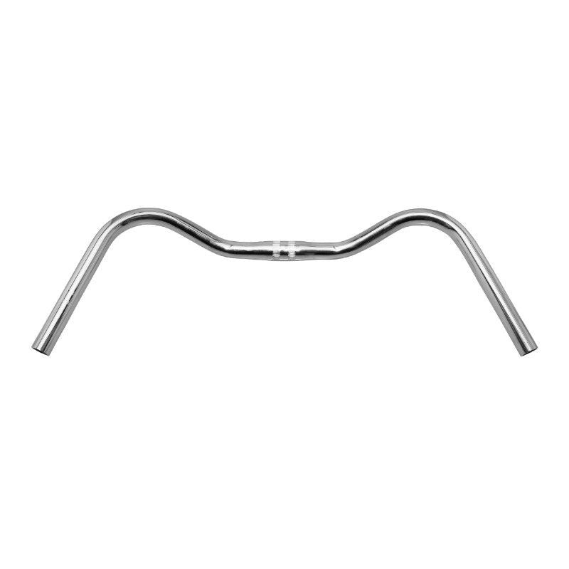 CINTRE CITY ERGOTEC PORTEUR BUGEL ACIER CHROME 25,4 L550mm
