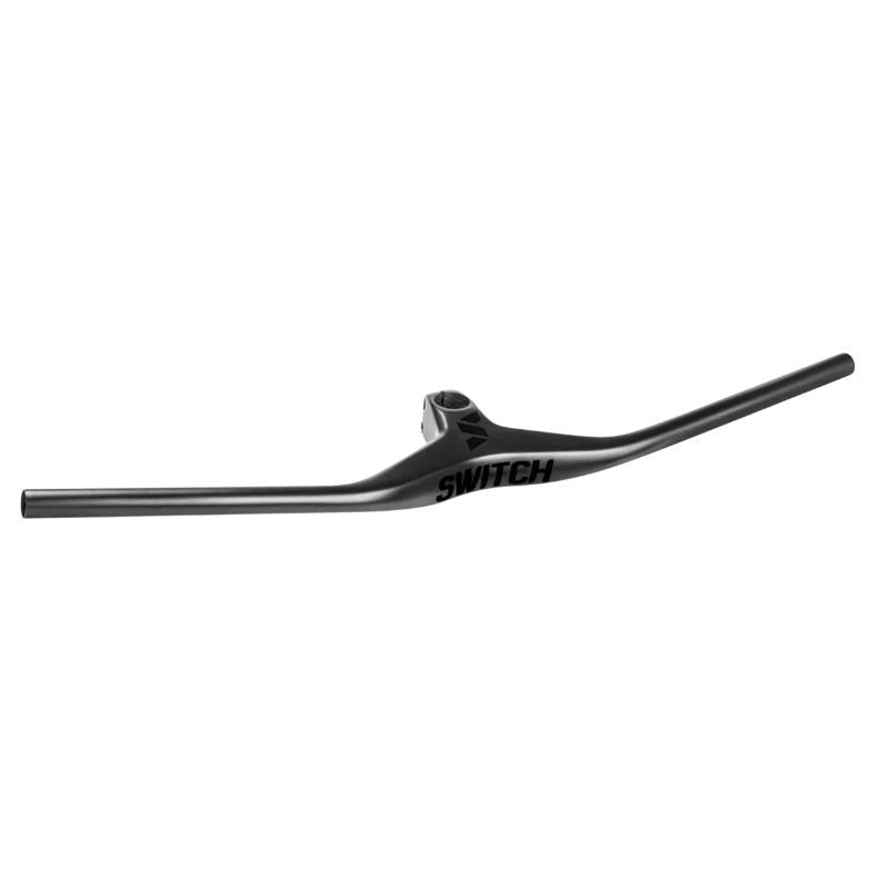 CINTRE VTT DROIT SWITCH CONCORDE AVEC POTENCE INTEGREE FULL CARBONE L760mm POTENCE L 80mm (poids 260g) POUR PIVOT 1" 1/8.