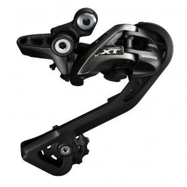 DERAILLEUR VTT/TREKKING ARRIERE SHIMANO 10V. XT SHADOW T8000 SGS NOIR