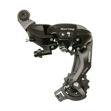 DERAILLEUR VTT ARRIERE SHIMANO TY300 6/7V. TOURNEY A VISSER