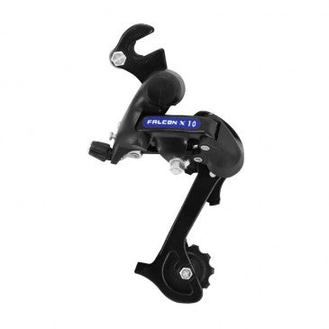 DERAILLEUR VTT ARRIERE NEWTON 6/7V. GRANDE CHAPE AVEC PATTE (COMPATIBLE SHIMANO)