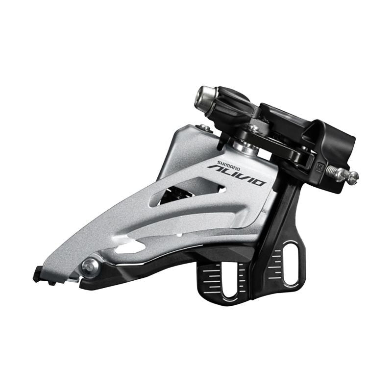 Dérailleur Avant VTT Shimano Alivio 3x9 Vitesses - Fixation Par Boîtier De Pédalier