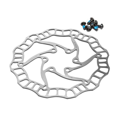 DISQUE DE FREIN VTT 6 TROUS FIBRAX LIGHT COMPATIBLE SHIMANO ET AUTRES 140mm