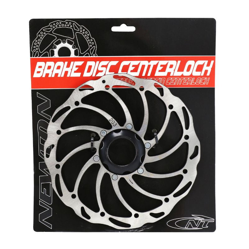 DISQUE DE FREIN VTT CENTERLOCK NEWTON BRAKCO COMPATIBLE SHIMANO ET AUTRES 203mm COMPATIBLE SHIMANO
