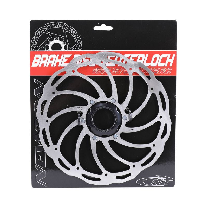 DISQUE DE FREIN VTT CENTERLOCK NEWTON BRAKCO COMPATIBLE SHIMANO ET AUTRES 220mm COMPATIBLE SHIMANO