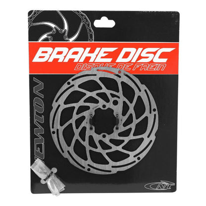 DISQUE DE FREIN VTT 6 TROUS NEWTON BRAKCO COMPATIBLE SHIMANO ET AUTRES 160mm ARGENT POUR VAE / E-BIKE AVEC RENFORT SUPPLEMENTAIRE DE 2mm