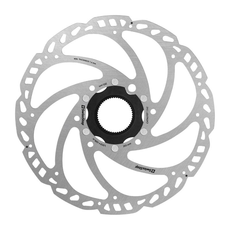 DISQUE DE FREIN VTT CENTERLOCK SWISSSTOP CATALYST ONE 203mm