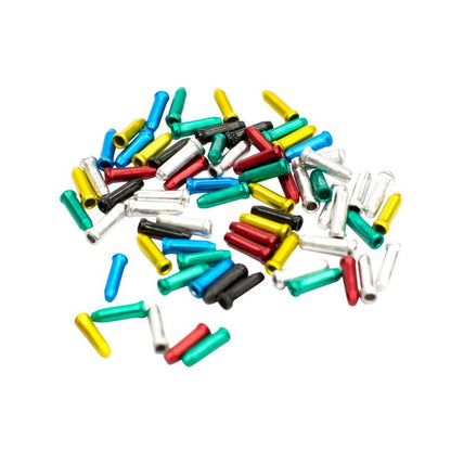 EMBOUT DE CABLE DERAILLEUR/FREIN FIBRAX COLORI ASSORTI (BOITE DE 500)
