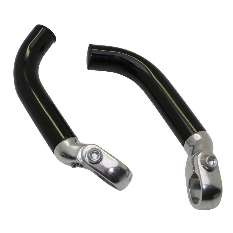 Paire rehausseurs de guidon 20mm pour guidon 22mm - Couleur : argent