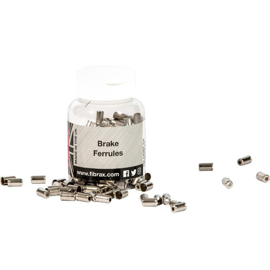 EMBOUT DE GAINE FREIN 5 mm - LONG 11 mm METAL (BOITE DE 200) -FIBRAX-