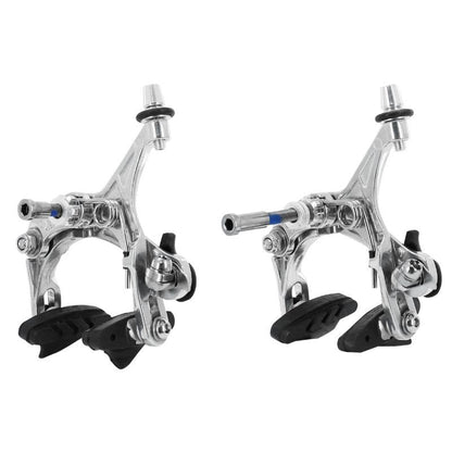 ETRIER FREIN ROUTE SACCON DUAL PIVOT ALU ARGENT 47-57mm (PAIRE)