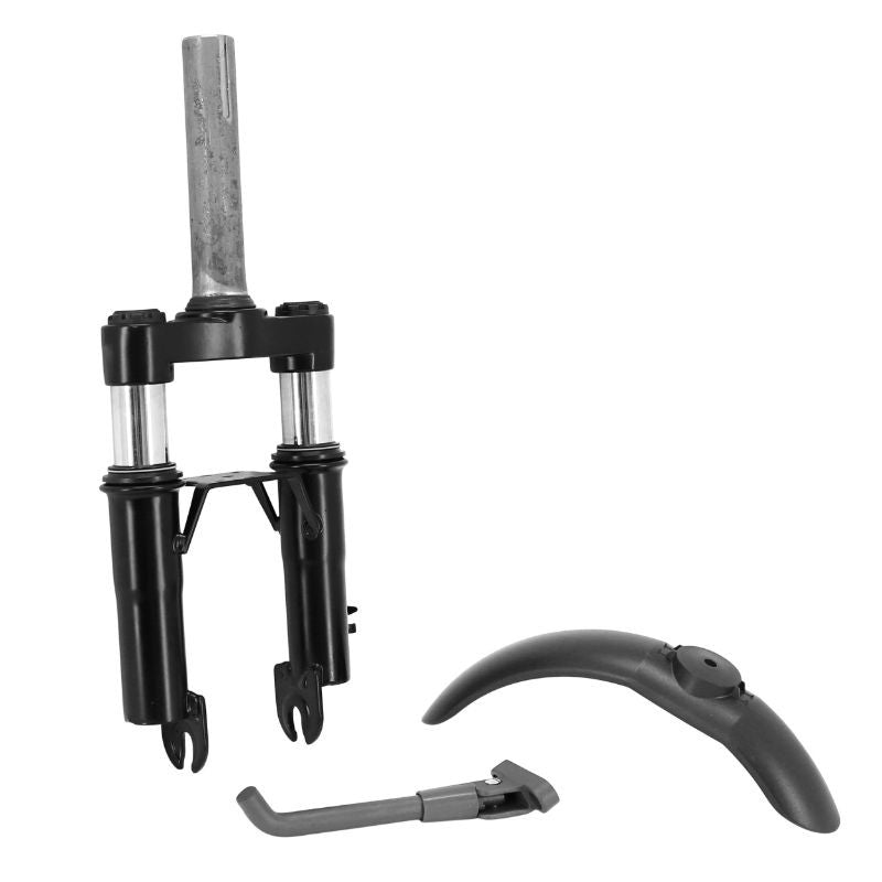 FOURCHE HYDRAULIQUE TROTTINETTE XIAOMI M365, 1S, ESSENTIAL, PRO, PRO 2 (FOURCHE, BEQUILLE ET GARDE-BOUE AV)
