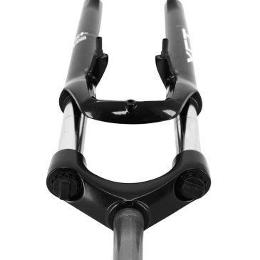 FOURCHE VTT 29" SUNTOUR XCT V3 MLO ALU NOIR 100mm POUR FREIN A DISQUE ET V-BRAKE PIVOT LISSE 1"1/8-28,6 EXTERIEUR