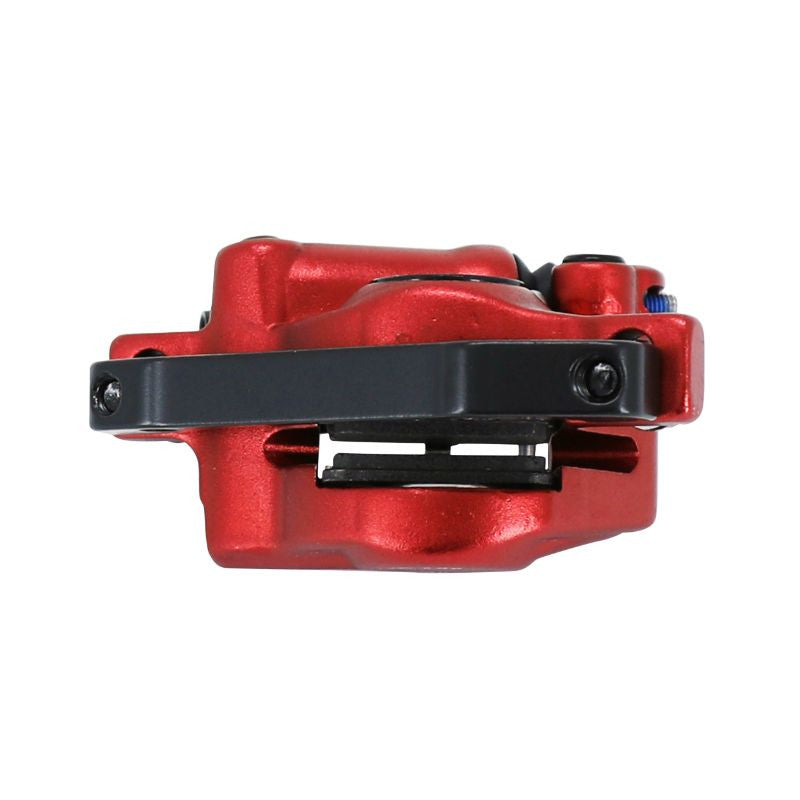 FREIN Xtech POUR TROTTINETTE XIAOMI ROUGE (ETRIER, DISQUE ET SUPPORT) (120 mm)