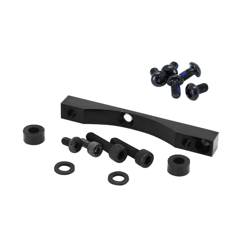 FREIN Xtech POUR TROTTINETTE XIAOMI ROUGE (ETRIER, DISQUE ET SUPPORT) (120 mm)