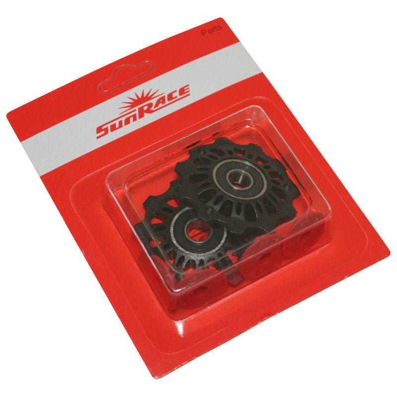 GALET DERAILLEUR SUNRACE 11 DENTS BASE POUR DERAILLEUR 9/8/7V. M97/M91/M57/M41 (BLISTER DE 2)