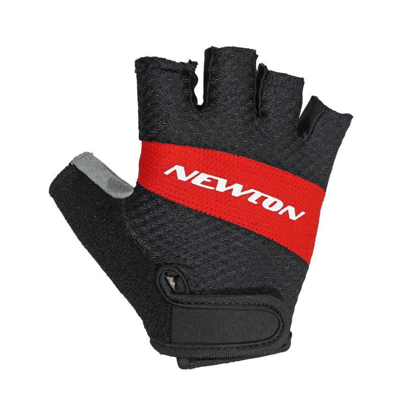 Gants newton teck rouge noir