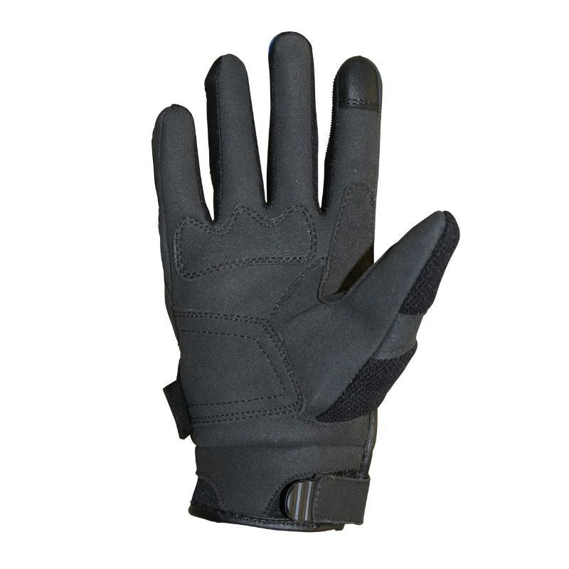 Gants town noir jaune