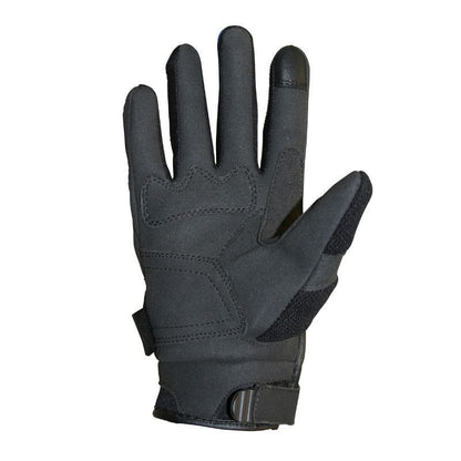 Gants town noir jaune