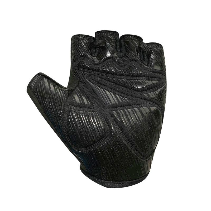 Gants noir déco rouge