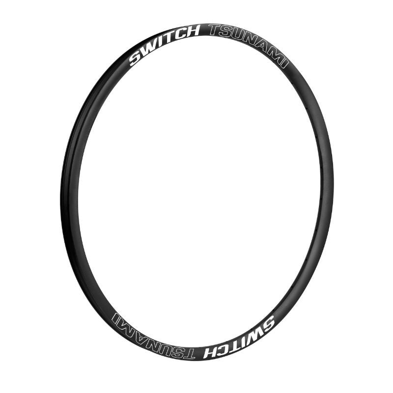 JANTE VTT 27.5" SWITCH TSUNAMI DISC POUR GRAVITY/ENDURO NOIR 32T. TUBELESS READY DOUBLE PAROI - 584x27c