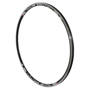 JANTE ROUTE 700 OMEGA NOIR 36T. DOUBLE PAROI PROFIL 22mm - 622x13c