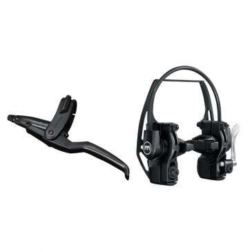 FREIN A PATIN HYDRAULIQUE SUR JANTE MAGURA HS 11 NOIR 3DOIGTS MONTAGE EASY MOUNT DURITE 2000mm COMPATIBLE DROIT OU GAUCHE AVANT OU ARRIERE (KIT)