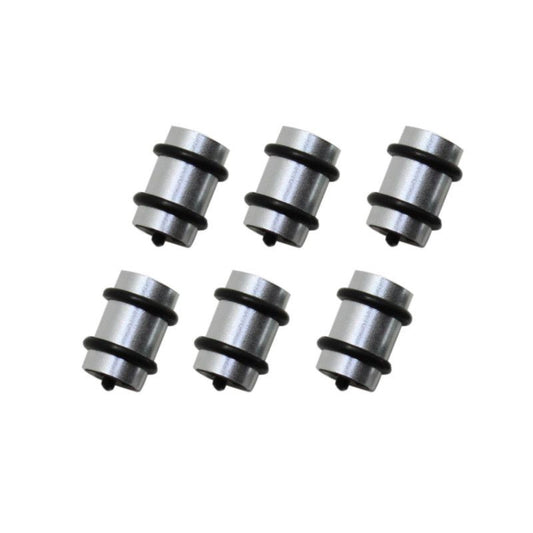 O RING DERAILLEUR VTT ALU ARGENT (KIT DE 6 PIECES)