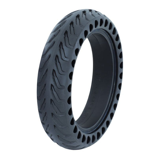 PNEU TROTTINETTE 8.5 X 2.00 NID ALVEOLE NOIR TR ANTI-CREVAISON - PNEU PLEIN
