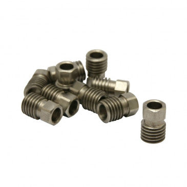 RACCORD DURITE FREIN BRAKCO ECROU CONNEXION M9x1.25 COMPATIBLE MAGURA MT2/4/6 (VENDU A L'UNITE)