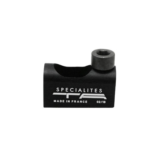 REHAUSSE DERAILLEUR COMPATIBLE POUR PLATEAU OVALUTION NOIR AVEC VIS